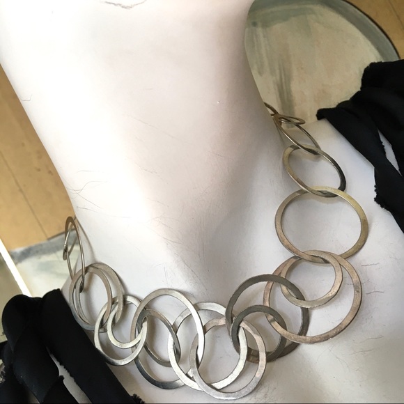 Jewelry - 2pc Sterling silver link necklace & bracelet set